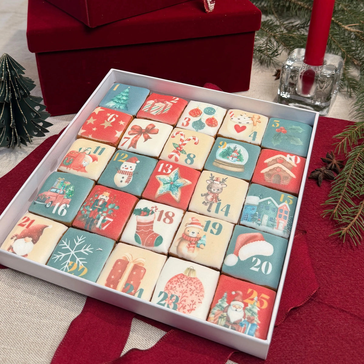 Calendrier de l'Avent Gourmand lesdelicesdecaro