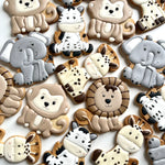 Lot de 10 sablés Animaux de la Jungle lesdelicesdecaro