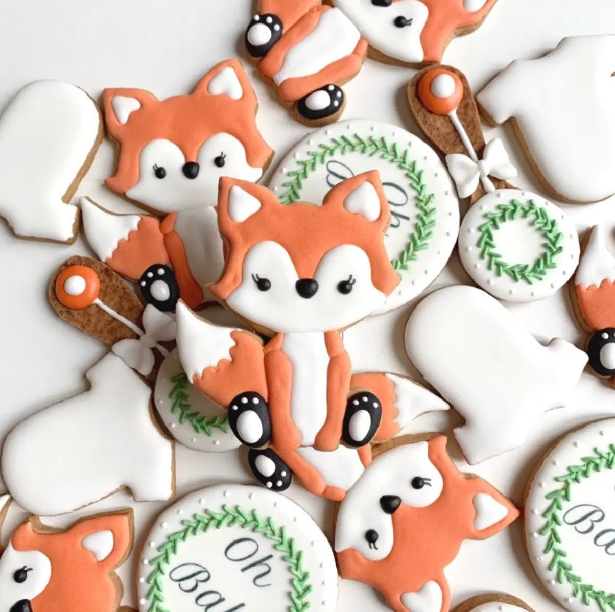 Lot de 10 sablés Baby Renard lesdelicesdecaro