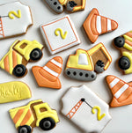 Sablés Personnalisés Thème "Chantier"