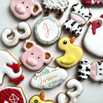 Sablés Personnalisés Thème "Ferme"