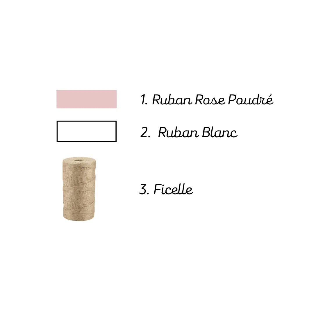 Lot de 10 sablés personnalisés Mariage Glam Chic lesdelicesdecaro