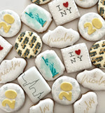 Lot de 10 sablés personnalisés New-York lesdelicesdecaro