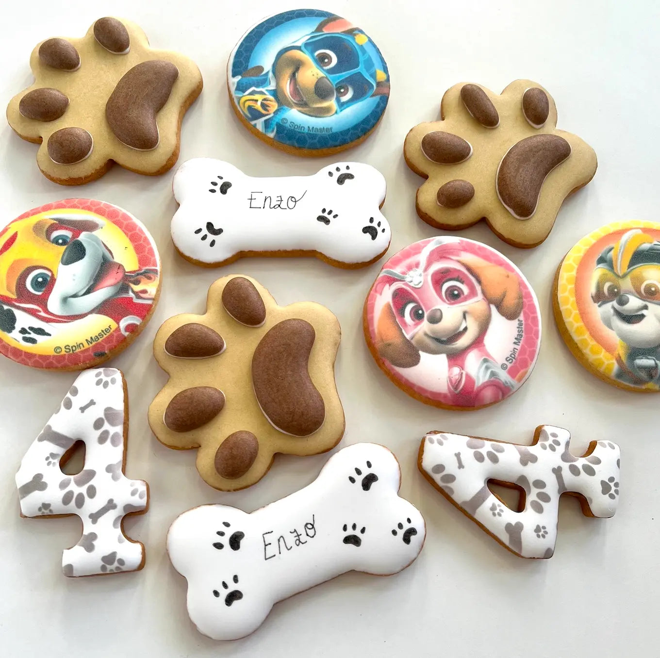 Sablés Personnalisés Thème "Pat Patrouille"