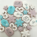 Lot de 10 sablés personnalisés Reine des Neiges lesdelicesdecaro