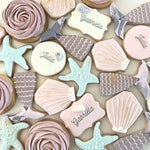 Lot de 10 sablés personnalisés Sirène lesdelicesdecaro
