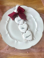Lot de 3 sablés cœur “Bonne fête Maman” – Biscuits décorés Fête des Mères lesdelicesdecaro