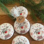 Sablé de Noël Renne au nez rouge lesdelicesdecaro