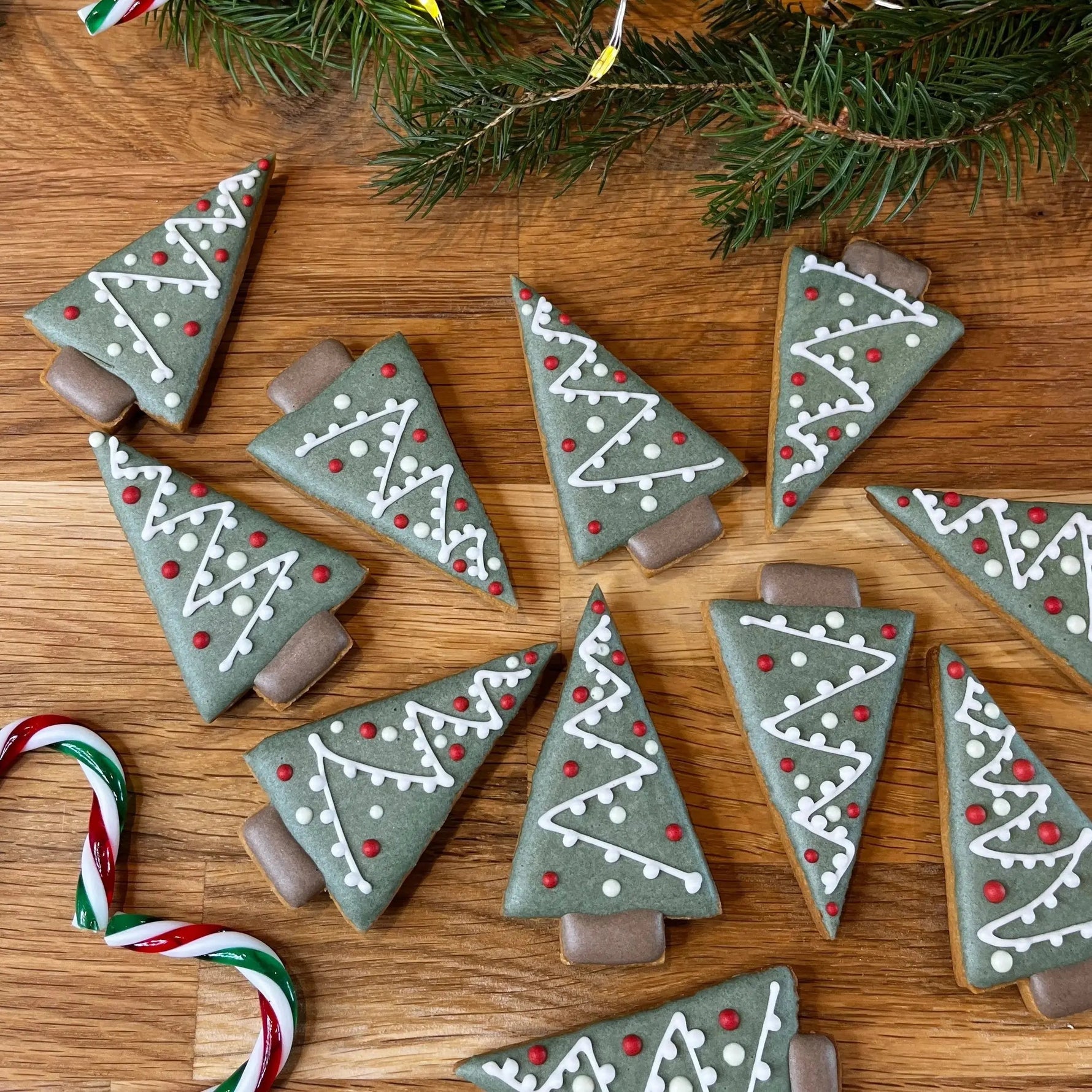 Sablé de Noël Sapin lesdelicesdecaro