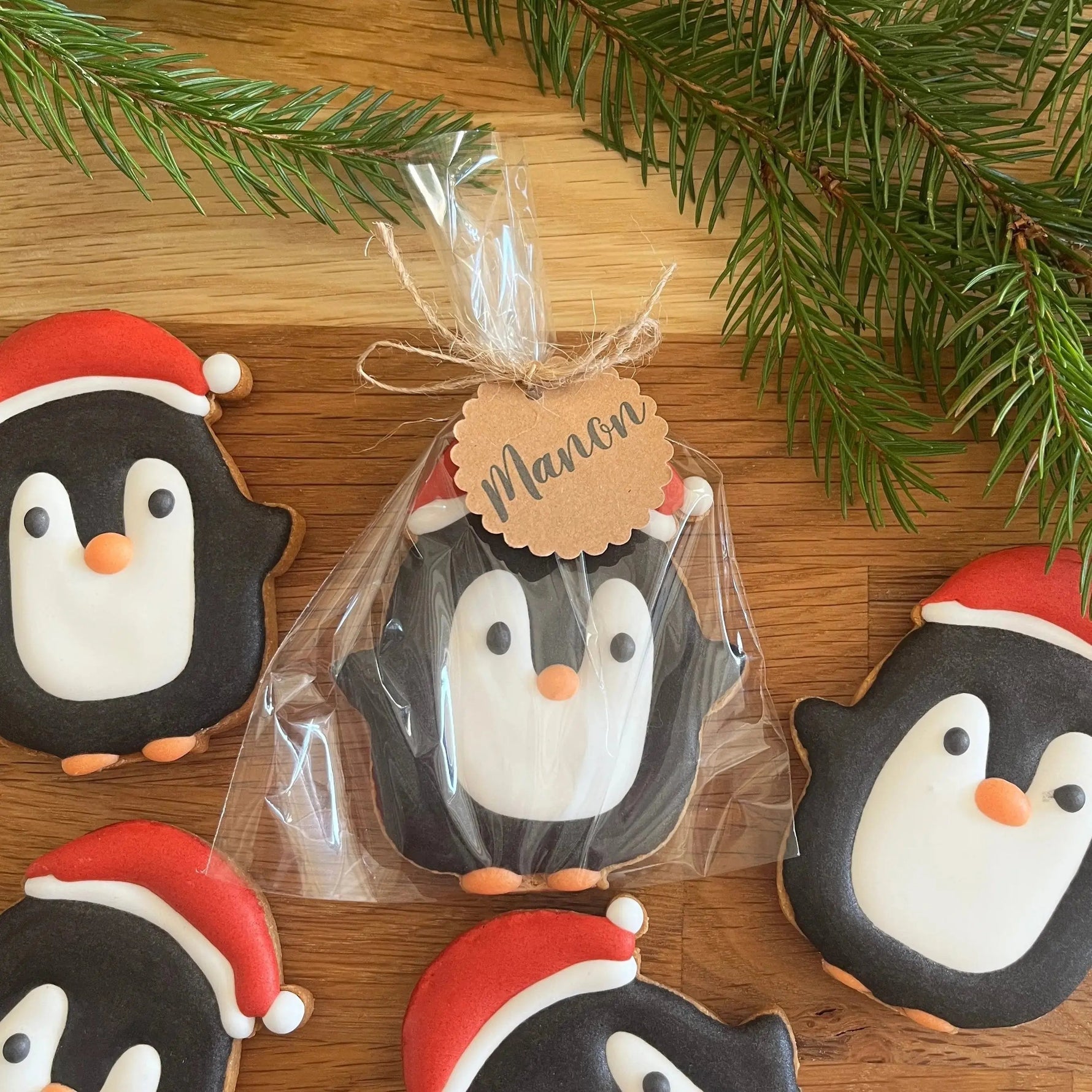 Sablé de Noël Pingouin lesdelicesdecaro