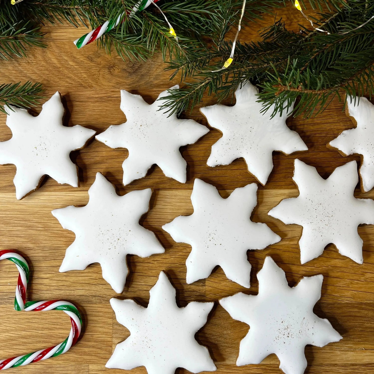 Sablé de Noël Flocon lesdelicesdecaro