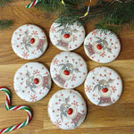 Sablé de Noël « Renne au nez rouge » lesdelicesdecaro