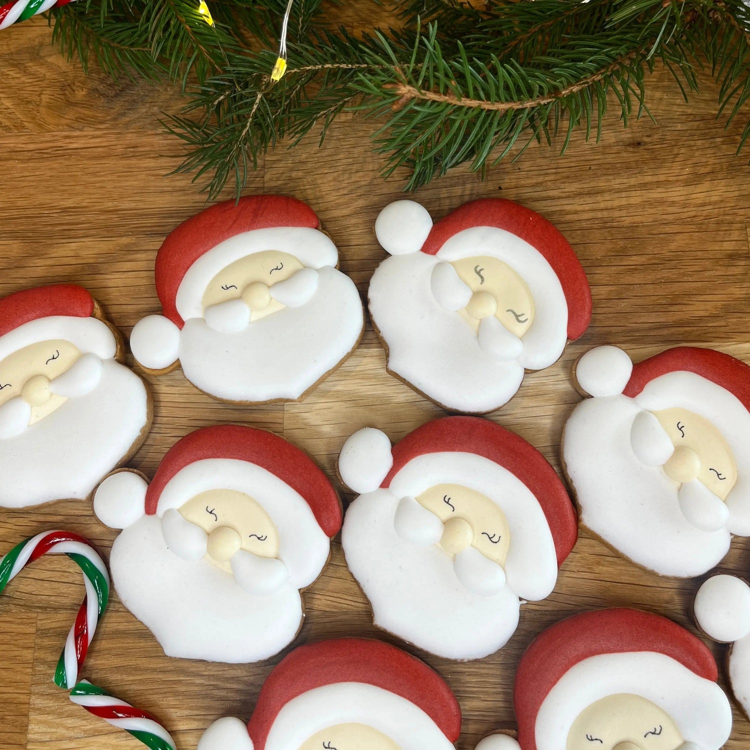 Sablé de Noël Père Noël lesdelicesdecaro