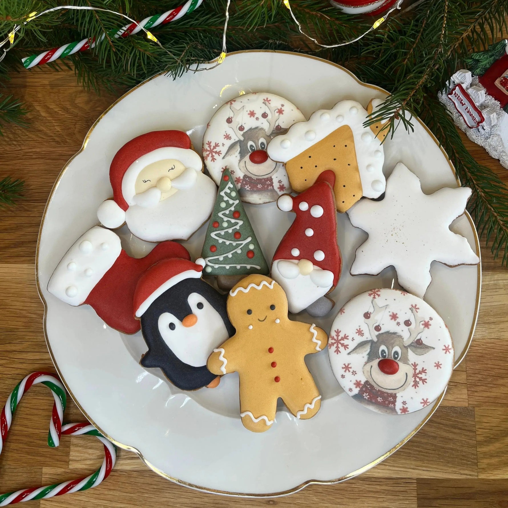 Sablés de noël Lot de 10 lesdelicesdecaro